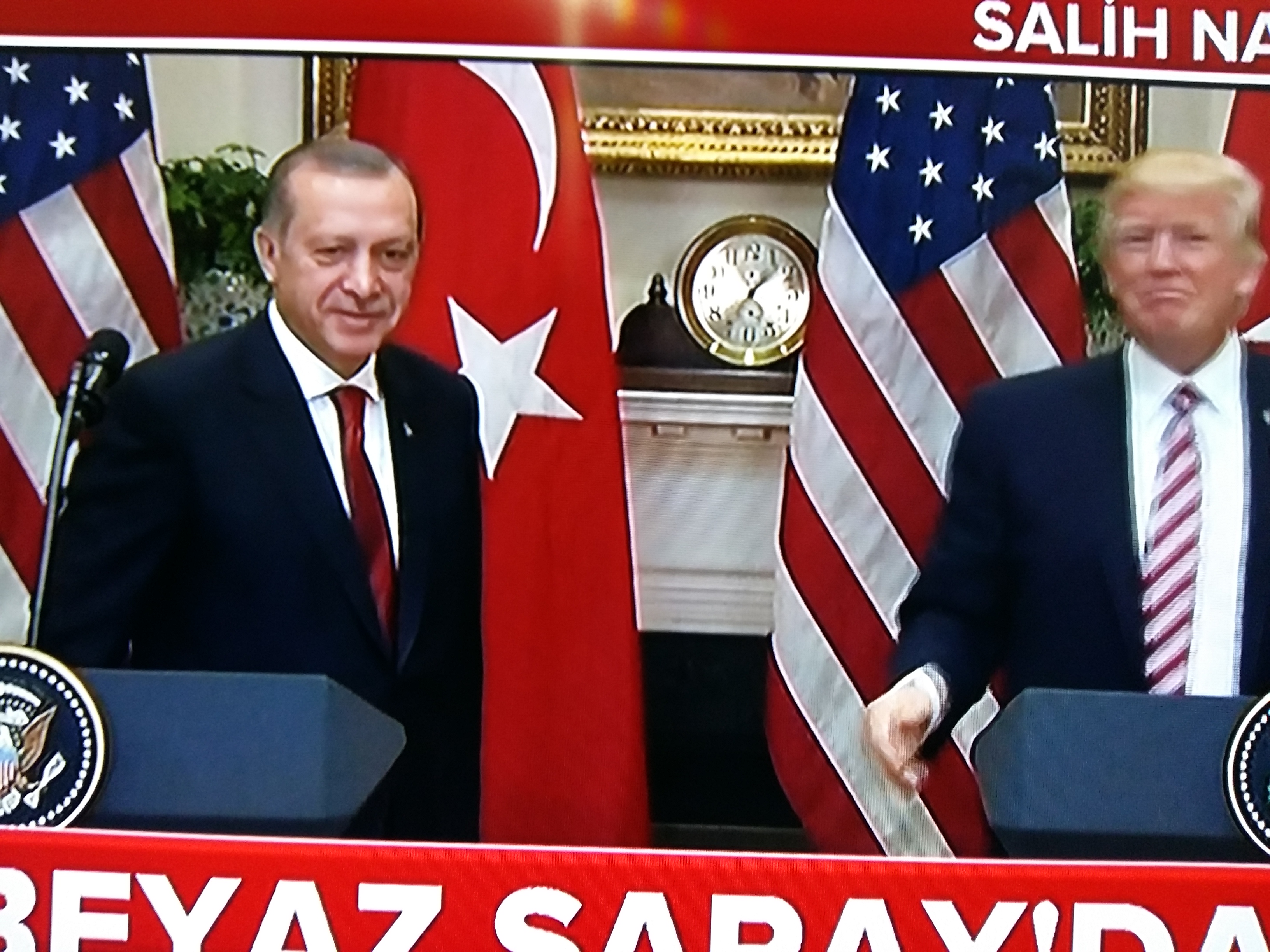 Erdogan Trump’un yüzüne söyledi:  Vururuz!