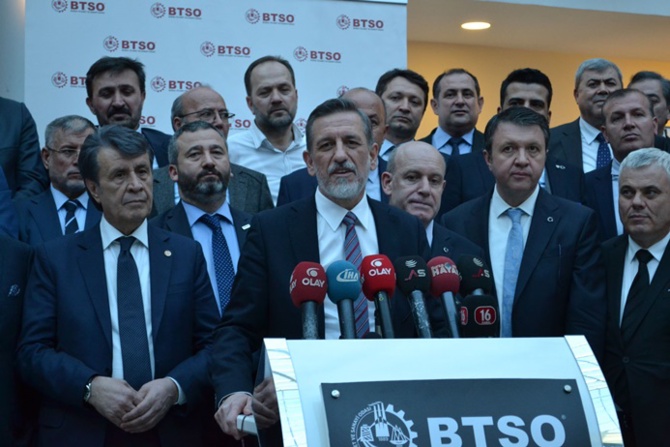 BTSO’da İbrahim Burkay fark attı…