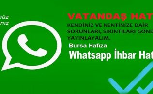 bursa hafıza whatsapp-ihbar-hatti-vatandaş hattı