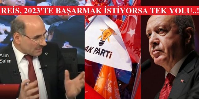 alim şahin Reis, ak parti 2023, seçim