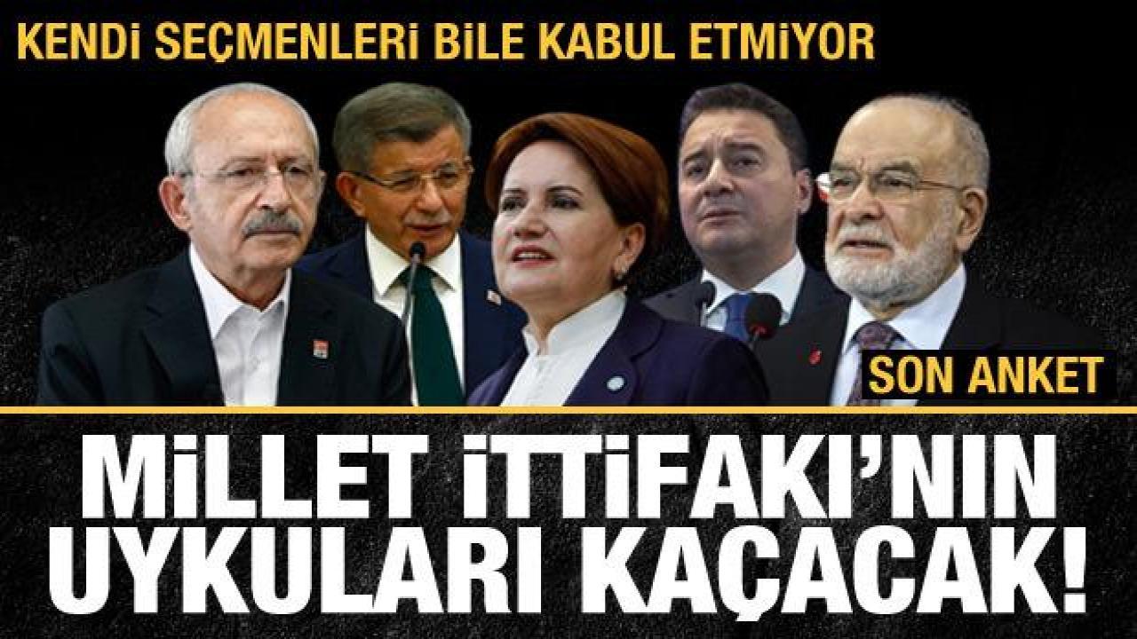 Uyku kaçıracak anket! Kendi seçmenleri bile güvenmiyor
