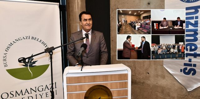 Osmangazi belediyesi Toplu Sözleşme Başkan Mustafa Dündar