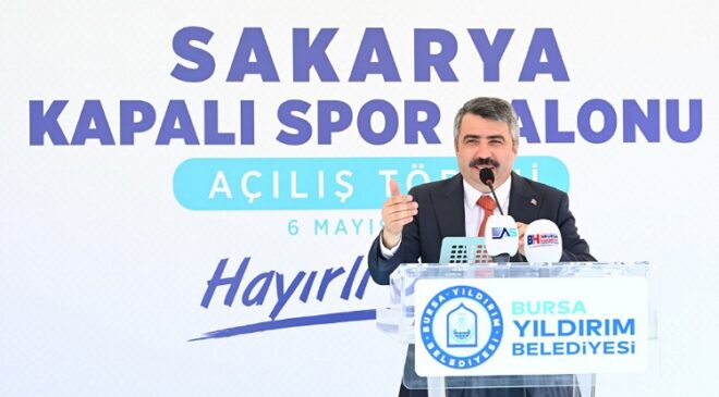 YILDIRIM’A 6 YILDA 22 SPOR TESİSİ