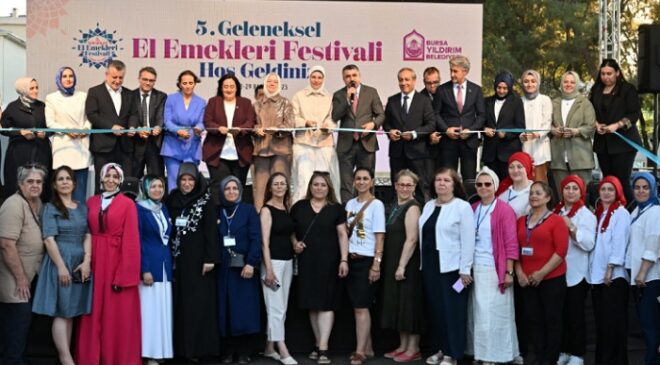 Yıldırım’da 5. El Emekleri Festivali Başladı