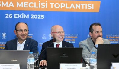 AK Parti Bursa İl Danışma Meclisinde heyecan ilk günkü gibi