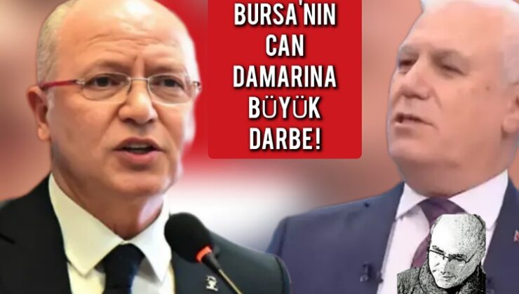 Bursa’nın can damarına indirilen darbe! Kimse bunu bilmiyordu!