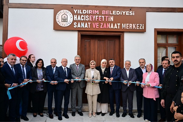 Yıldırım Belediyesi Sanat Ve Zanaat Merkezi Hizmete Açıldı