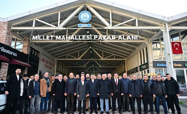 Başkan Yılmaz Millet Mahallesi Pazar Esnafı İle Buluştu