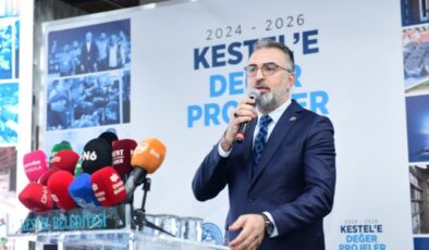 Başkan Ferhat Erol: Kestel Hizmete Doyacak !