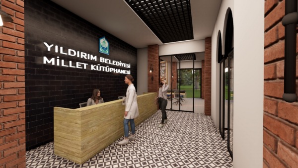 Millet Mahallesi’ne Kütüphane Ve Yıldırım Kafe Geliyor