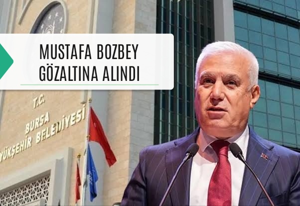 Bursa Büyükşehir Belediyesine Operasyon; 55 Gözaltı