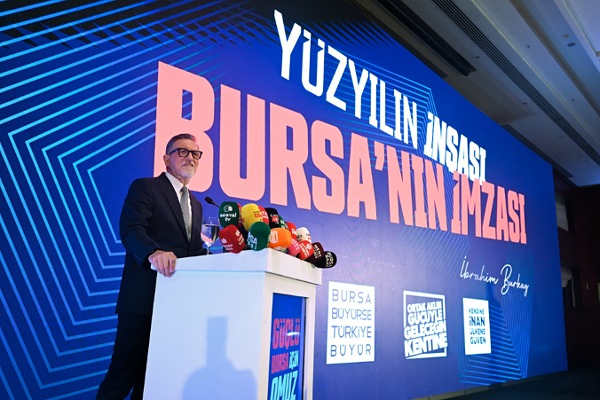 BTSO başkanı Burkay Tarihi Projeler Açıkladı