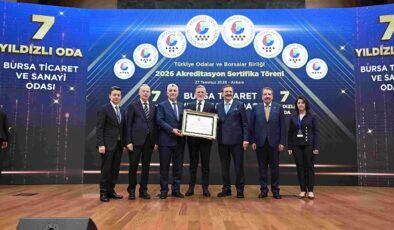 BTSO’nun Hizmet Kalitesine 7 Yıldızlı Tescil