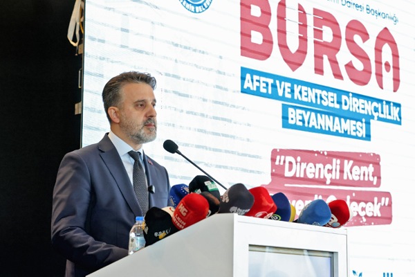 Bursa Büyükşehir’den Türkiye’de ilk: Bursa Afet Anayasası