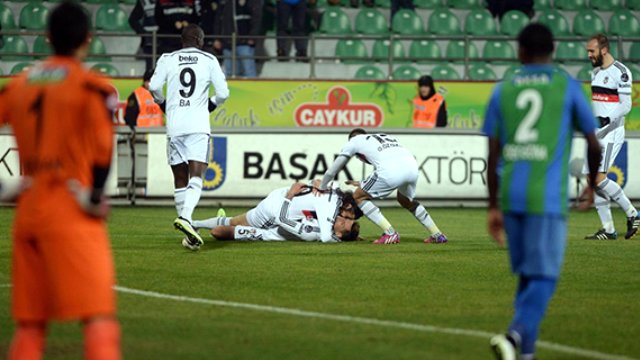 Beşiktaş, Çaykur Rizespor’u 2-1 Yendi