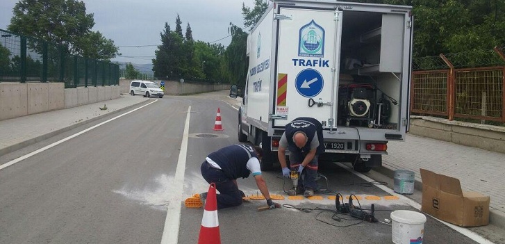 Yıldırım’da trafik harekatı