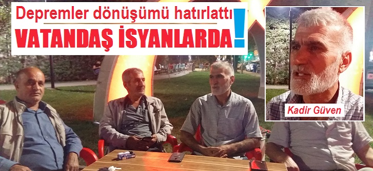 Yıldırım çalkalanıyor! Mahalleli tartışıyor: Oktay Yılmaz yeterli mi, dönüşüm ve hizmetin neresinde?