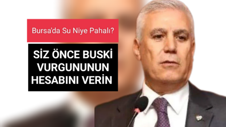 Bozbey: Siz önce Buski vurgununun hesabını verin