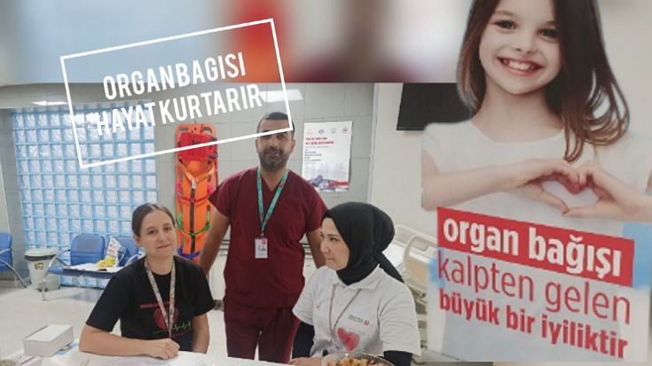 Bursa Yüksek İhtisas Hastanesi’nde organ bağışı standı kuruldu