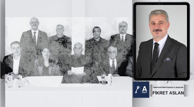 A Parti İl Başkanı Aslan: “Devlet, millet düşmanlarıyla iş tutmaz!”