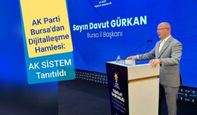 Başkan Gürkan; “AK Sistem, Örnek Bir Projedir”