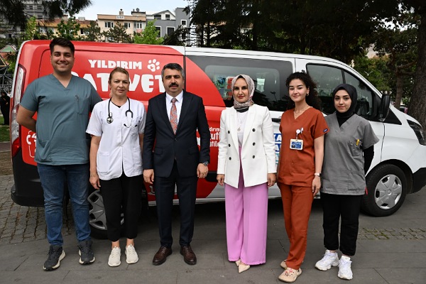 Yıldırım’da Patili Canlara Mobil Hizmet