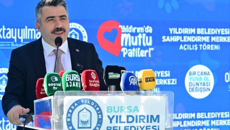 Yıldırım Belediyesi Şefkat Yuvası Ve Sahiplendirme Merkezi Açtı