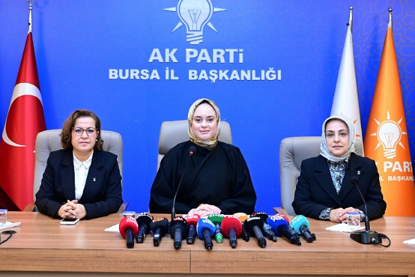 AK Parti Kadın Kolları: Kadına Şiddet İnsanlık Suçudur