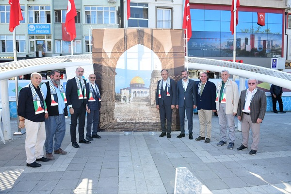 Kestel Belediyesi Öncülüğünde Filistin İçin Anlamlı Buluşma